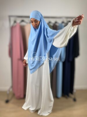 abaya manches bouffantes